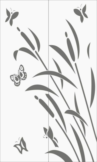 Рисунок на шкаф-купе R7706