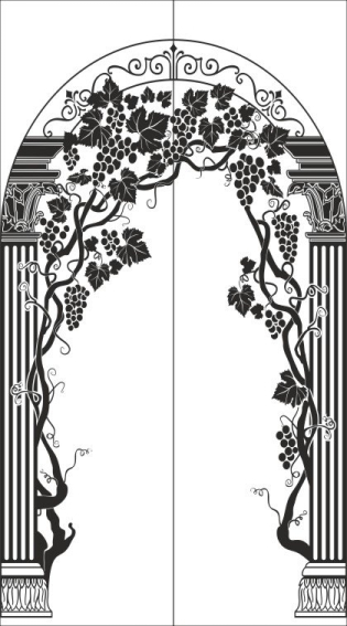 Рисунок на шкаф-купе R7786